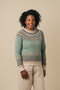 Alpine sweater in sagegroen (merinowol-angora)
